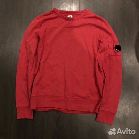 cp company sweatshirt red