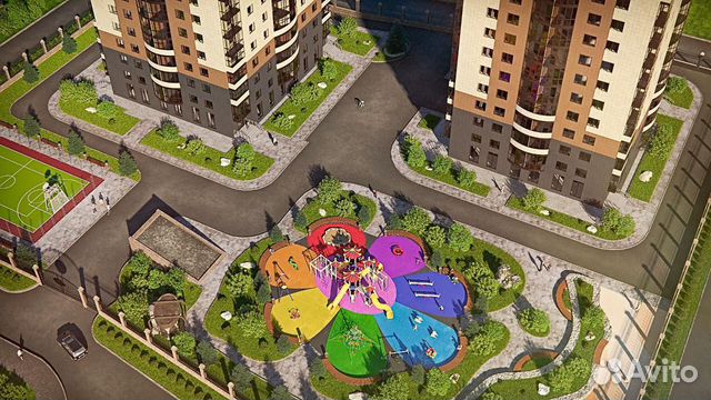 1-к квартира, 44 м², 19/22 эт. 1-к квартира, 44 м², 19/22 эт.