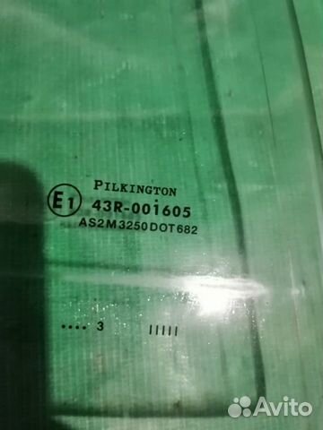 Стекло двери заднее правое BMW7 E65 2001-2008