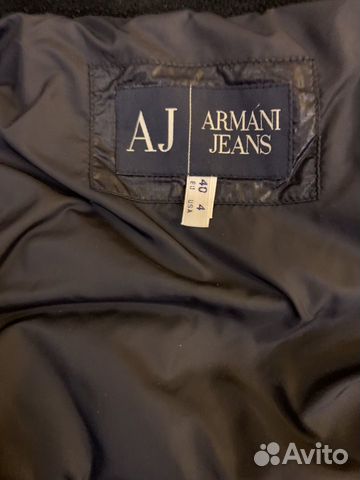 Пуховик женский armani jeans Пуховик женский armani jeans