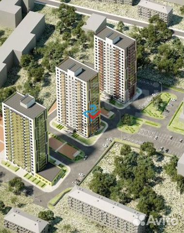 Студия, 31.3 м², 4/19 эт. Студия, 31.3 м², 4/19 эт.