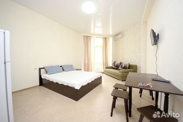 

Квартира-студия, 45 м², 2 кровати