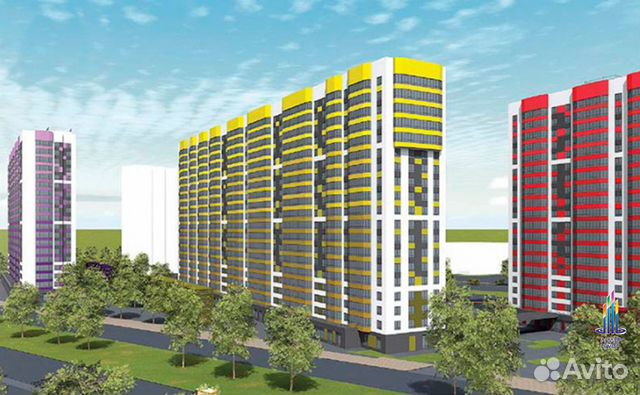 1-к квартира, 39.8 м², 5/19 эт.