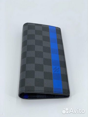 Новый мужской кошелек бумажник кожа Louis Vuitton Новый мужской кошелек бумажник кожа Louis Vuitton
