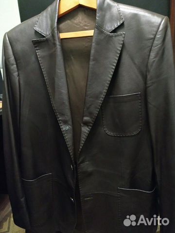 Кожаный пиджак Gucci Original Italy / Обмен Кожаный пиджак Gucci Original Italy / Обмен
