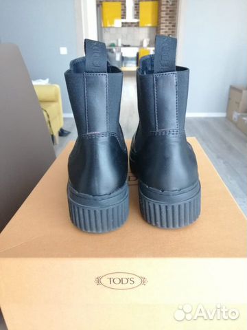 Полусапоги черные Tods Полусапоги черные Tods