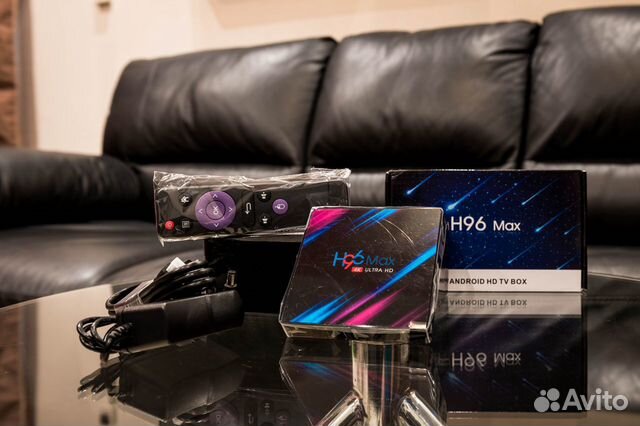Андроид Смарт iptv приставка H96 MAX 4/32 GB