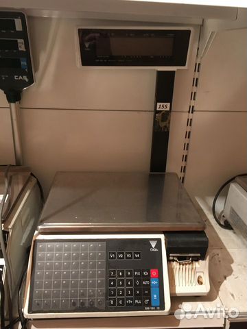 Весы с печатью этикеток digi sm 100