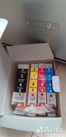 Перезаправляемые картриджи мфу Canon pixma MP550