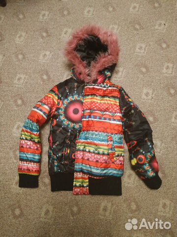 Двусторонняя куртка desigual на 7-9 лет 128-134 Двусторонняя куртка desigual на 7-9 лет 128-134