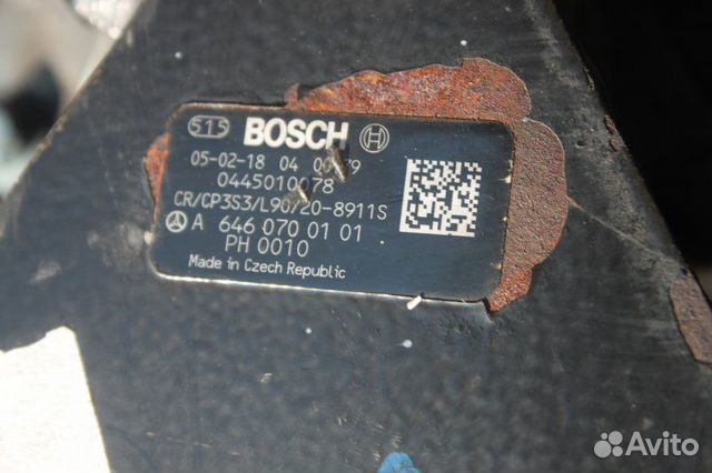 Тнвд a6460700101 Mercedes W211 648.961 3.2 CDI
