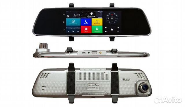 Зеркало бортовой компьютер Fugicar FC8