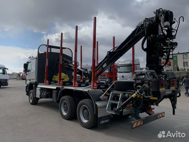 Лесовоз Mercedes-Benz Actros 3346А Loglift 96ST97 Лесовоз Mercedes-Benz Actros 3346А Loglift 96ST97