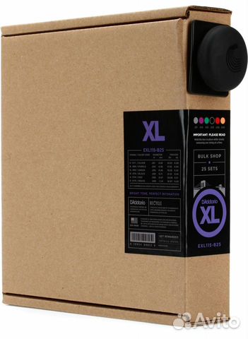 D’Addario - пак из 25 комплектов / промо пак D’Addario - пак из 25 комплектов / промо пак