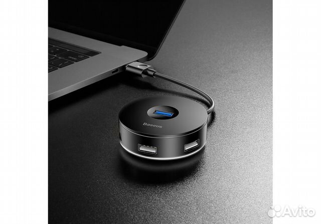 Хаб Baseus с USB3.0 на USB3.0*1+USB2.0*3