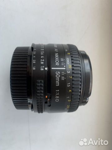 Объектив nikon 50mm 1.8 Объектив nikon 50mm 1.8