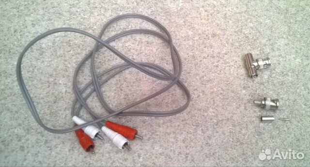 Кабель аудио-видео тройник разъем BNC
