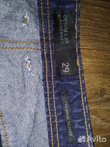 Джинсы новые reserved denim