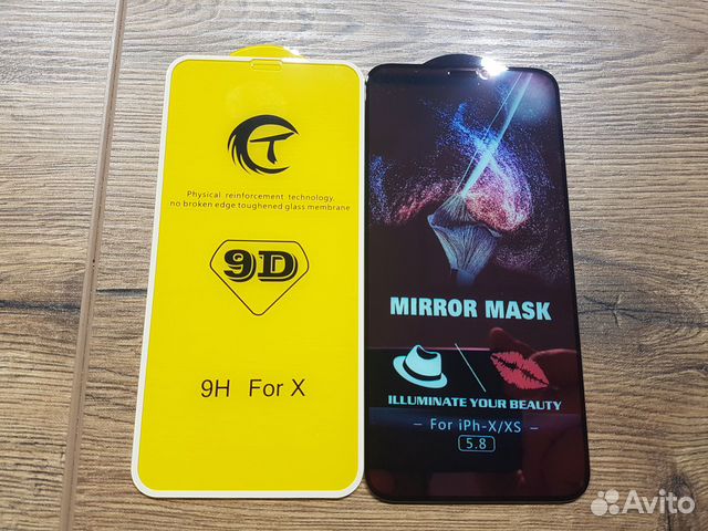 Защитные стекла на iPhone 10D 9D 21D