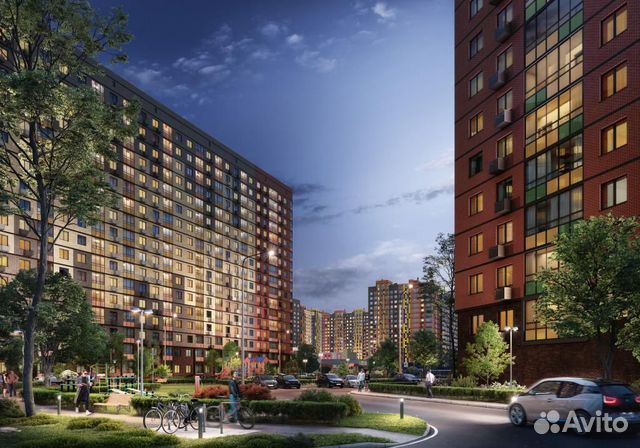 1-к квартира, 35.4 м², 6/17 эт.