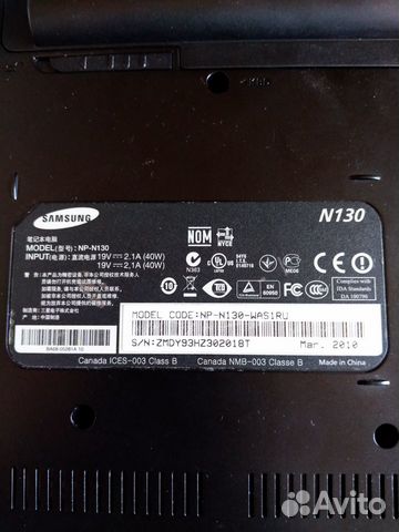 Нетбук SAMSUNG N130