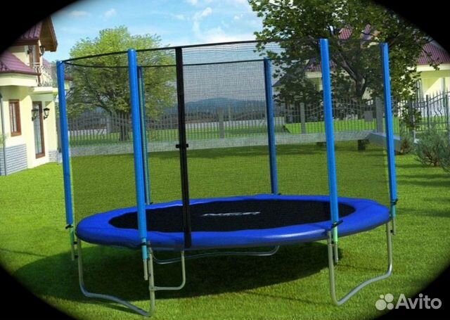 Батут 305 см для дачи (домашний)