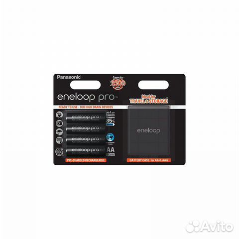 Аккумуляторы Panasonic Eneloop Pro BK-3hcdec4BE