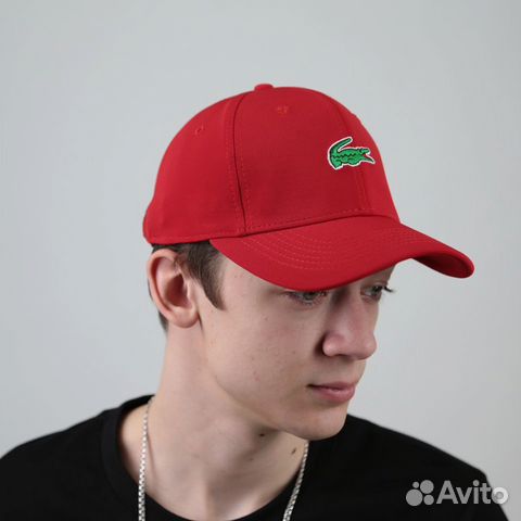 Кепка Lacoste красная Кепка Lacoste красная