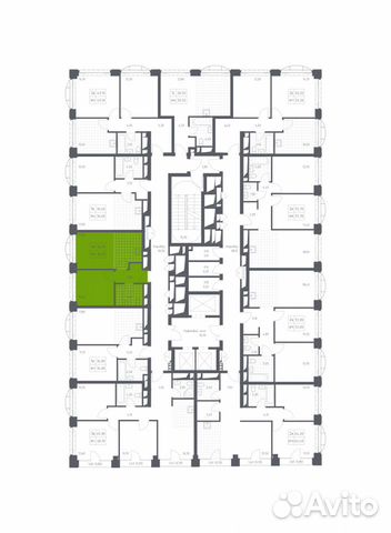 1-к квартира, 36.1 м², 6/24 эт. 1-к квартира, 36.1 м², 6/24 эт.