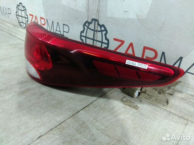 Фонарь правый внешний Kia Rio FB