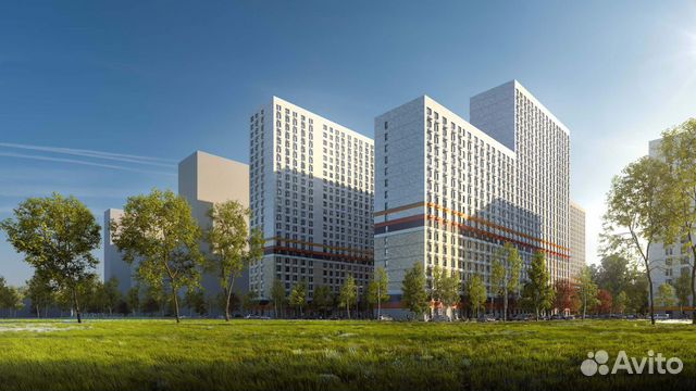 1-к квартира, 33.5 м², 24/25 эт.