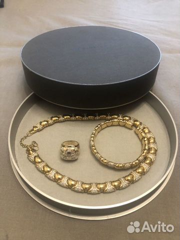 Люксовая бижутерия (колье, браслет, кольцо) Люксовая бижутерия (колье, браслет, кольцо)