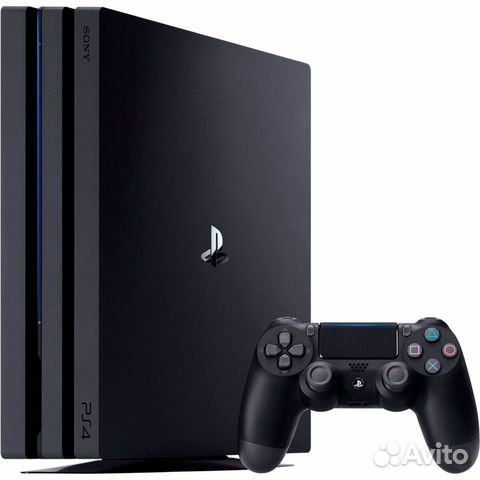 PS4 Pro 1TB + 13 дисков с играми
