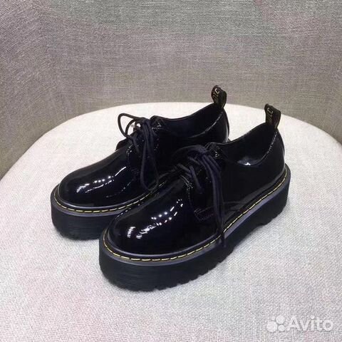 Ботинки Dr martens 1461 белые с черной подошвой Ботинки Dr martens 1461 белые с черной подошвой