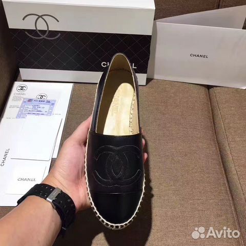Мокасины женские шанель Мокасины женские шанель