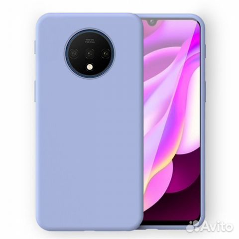 Силиконовый чехол для OnePlus 7T (фиолетовый) Силиконовый чехол для OnePlus 7T (фиолетовый)
