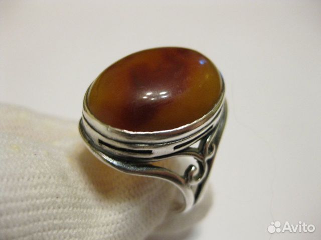 Серебряное кольцо,перстень с сердоликом
