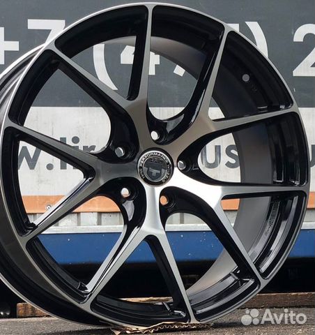 Диски реплика HRE R19 цвет черный с полировкой Диски реплика HRE R19 цвет черный с полировкой