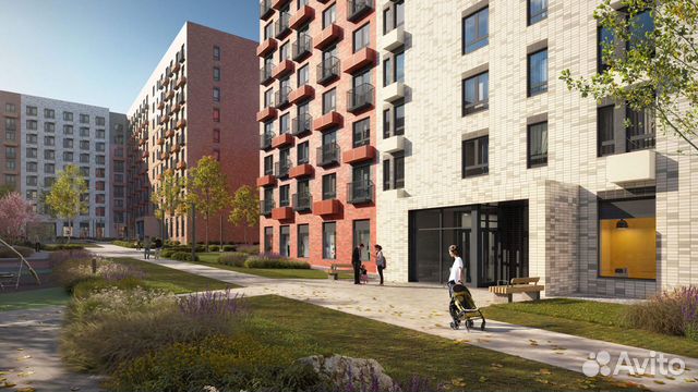 1-к квартира, 36.4 м², 8/9 эт.