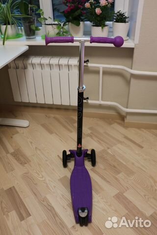 Самокат Maxi Micro из Австрии с ручкой-гудок Самокат Maxi Micro из Австрии с ручкой-гудок