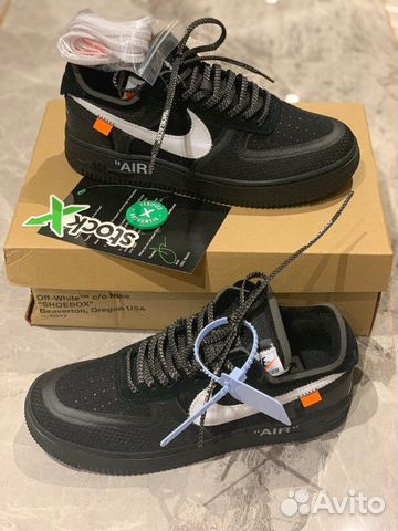 Кроссовки Nike & Off-White Air force black Кроссовки Nike & Off-White Air force black