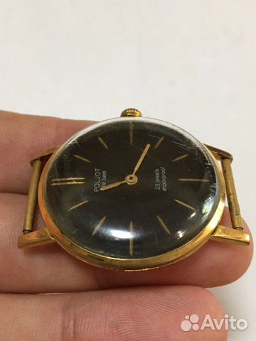 Часы наручные. Poljot/Полёт. De luxe. СССР Часы наручные. Poljot/Полёт. De luxe. СССР