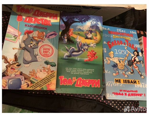 VHS Кассеты Том и Джерри Tom And Jerry VHS Кассеты Том и Джерри Tom And Jerry