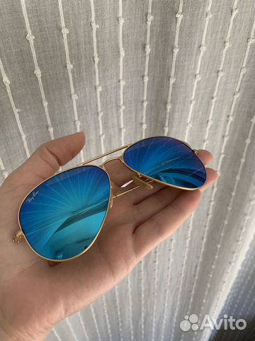 Солнцезащитные очки Ray Ban Aviator (Blue) Солнцезащитные очки Ray Ban Aviator (Blue)