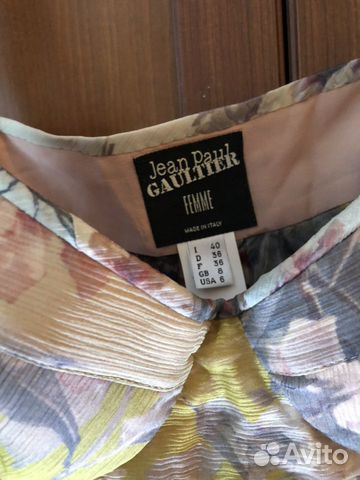 Летнее платье jean paul gaultier, оригинал