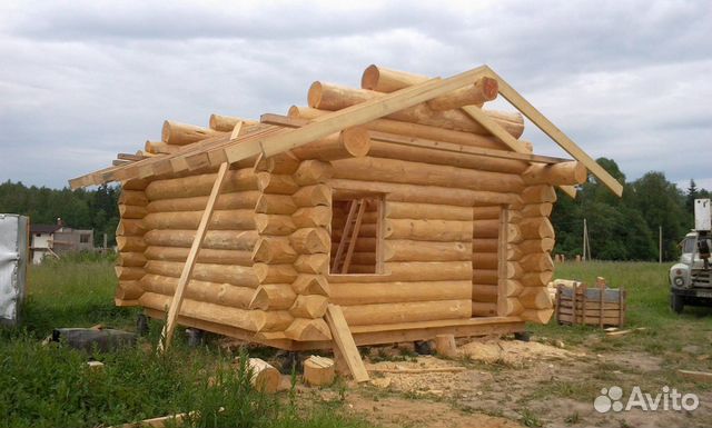 Бани рубленные