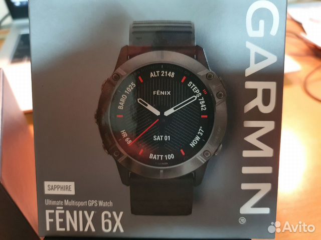 Часы Garmin fenix 6 x sapphire Часы Garmin fenix 6 x sapphire