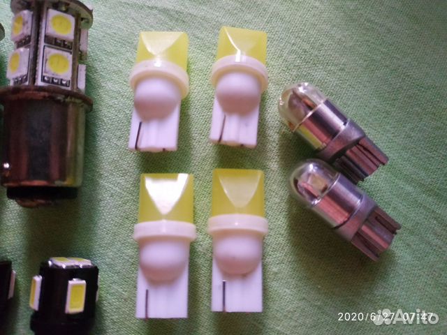 Диодные лампы разные