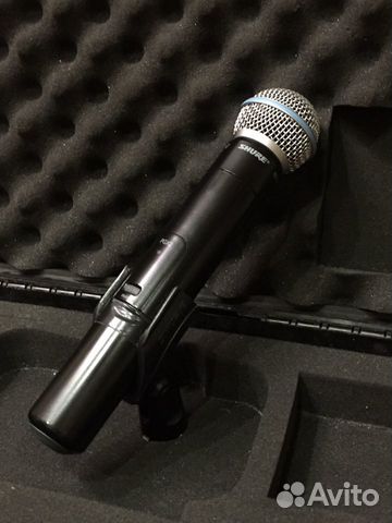 Радиосистема: радиомикрофон Shure beta 58a, Pgx2 Радиосистема: радиомикрофон Shure beta 58a, Pgx2