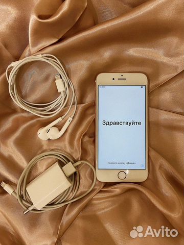 iPhone 6s 32gb с гарнитурой Apple EarPods
